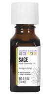 AURA CACIA Sage Essential Oil (15 ml)