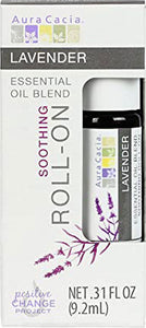 AURA CACIA Lavender Essential Oil Roll-On  (9.2 ml)
