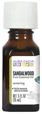 AURA CACIA Sandalwood Essential Oil  (15 ml)