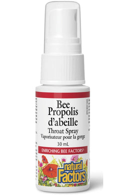 NATURAL FACTORS - Bee Propolis Throat Spray (30 ml)