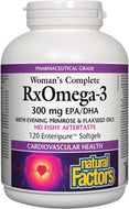 NATURAL FACTORS RxOmega 3 for Women (300 mg - 120 sgels)