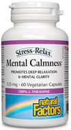 NATURAL FACTORS Mental Calmness (125 mg - 60 caps)