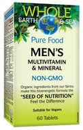 WHOLE EARTH & SEA Men's Multi & Mineral (60 tabs)
