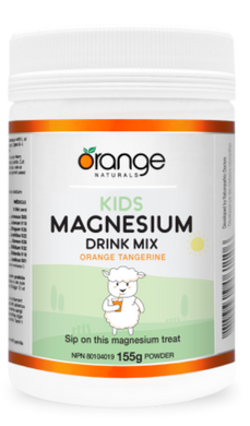 ORANGE NATURALS Kids Magnesium Drink Mix (Orange Tangerine - 155 g)