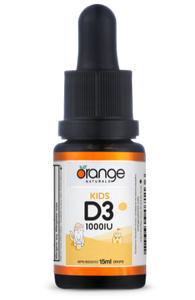 ORANGE NATURALS Kids D3 Drops (1000 IU - 15 ml)