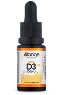 ORANGE NATURALS Kids D3 Drops (1000 IU - 15 ml)