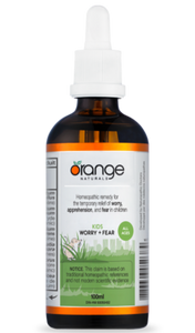 ORANGE NATURALS Kids Worry + Fear Homeopathic (100 ml)