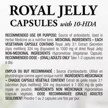 Load image into Gallery viewer, Royal Jelly Capsules (1000 mg - 90 Cap)