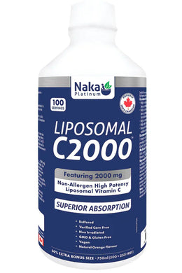 NAKA Platinum Liposomal C2000 (750 ml)