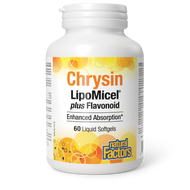 NATURAL FACTORS Chrysin LipoMicel® plus Flavonoid 60 Softgels