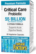 NATURAL FACTORS Critical Care Probiotic (55 Billion - 80 vcaps)