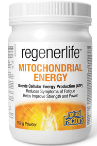 NATURAL FACTORS Regenerlife Mitochondrial Energy (Pwd - 162 g)