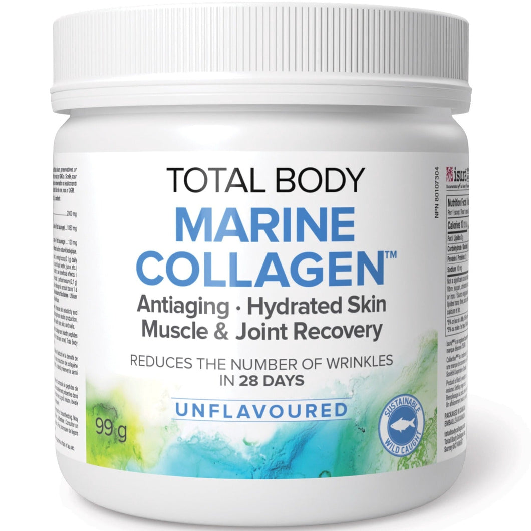 NATURAL FACTORS Total Body Marine Collagen (Unflavoured - 99 g)