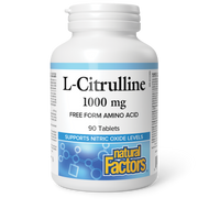 NATURAL FACTORS L-Citrulline (1000 MG - 90 TABS)