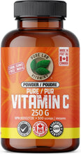 Load image into Gallery viewer, PURE LAB VITAMINS Vitamin C Powder, Corn + Sugar Free (500 mg - 250 g)