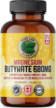 Load image into Gallery viewer, PURE LAB VITAMINS Magnesium Butyrate (120 veg caps)