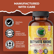 Load image into Gallery viewer, PURE LAB VITAMINS Magnesium Butyrate (120 veg caps)