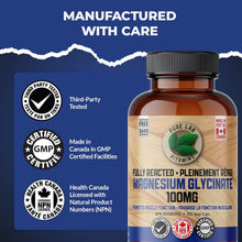 Load image into Gallery viewer, PURE LAB VITAMINS Magnesium Glycinate 100 mg Excipient Free