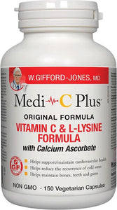 Medi-C Plus Vitamin C & L-Lysine with Magnesium (150 veg caps )