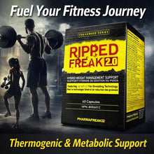 Load image into Gallery viewer, PHARMAFREAK RIPPED FREAK 2.0 60 COUNT
