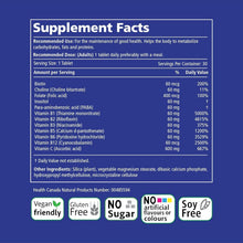 Load image into Gallery viewer, VITALITY Time Release B Complex + C 600 mg