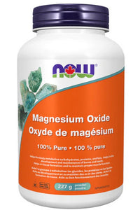 NOW Magnesium Oxide Powder (227 Grams)