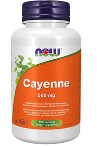 NOW Cayenne (500 mg - 100 caps)