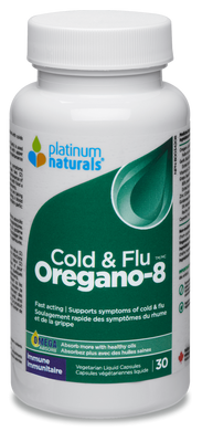 PLATINUM Oregano-8 Cold and Flu (30 veg caps)