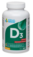 PLATINUM Vitamin D3 (2500 iu - 500 sgels)