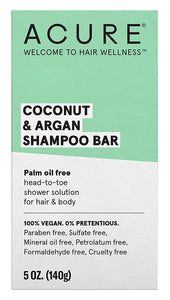 ACURE Shampoo Bar Coconut & Argan (140 gr)