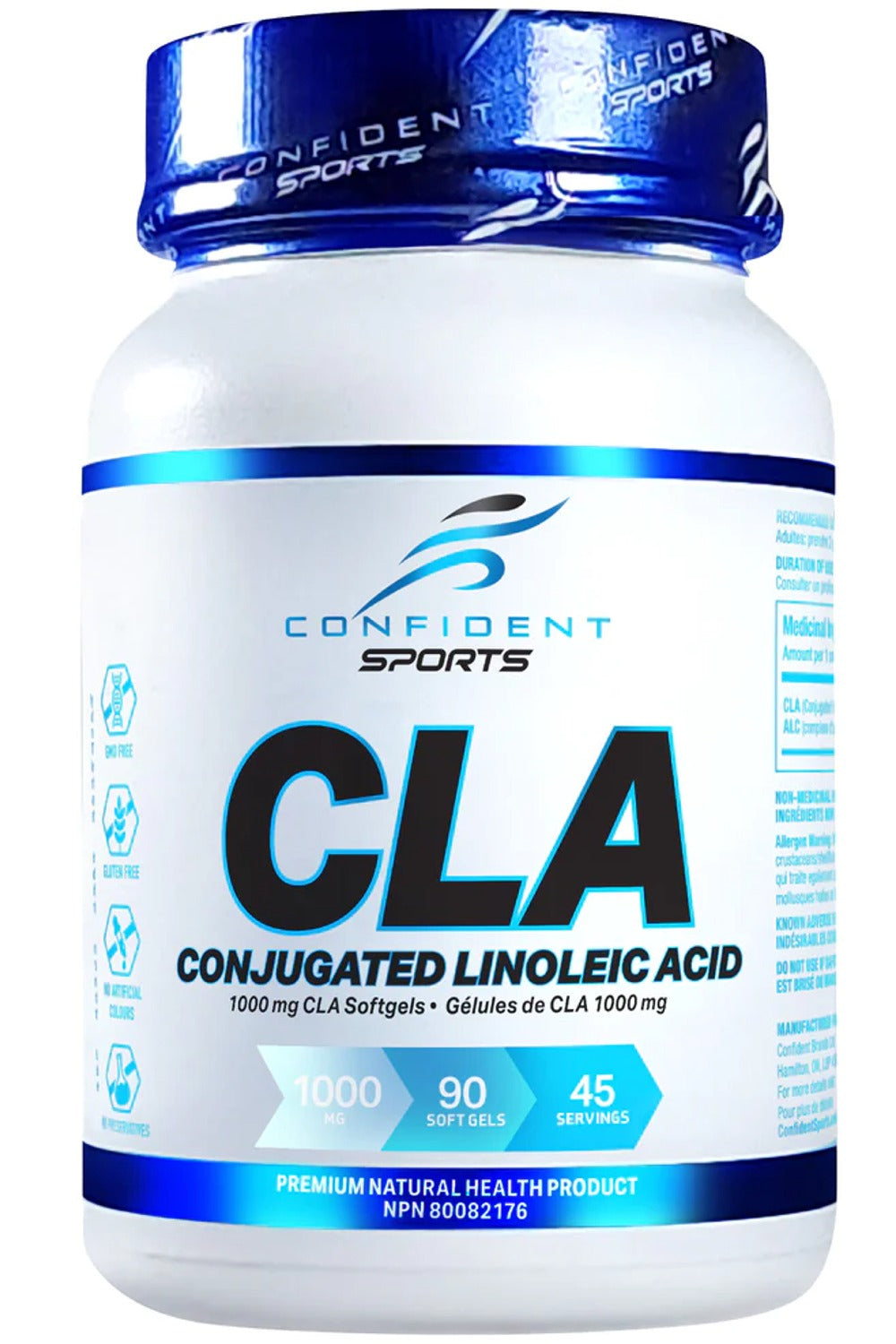 CONFIDENT SPORTS CLA (1000 mg - 90 sgels)