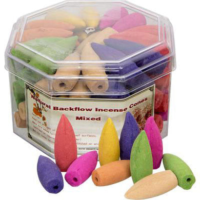 KHEOPS Backflow Cone Incense Mixed Fragrances (70 pks)