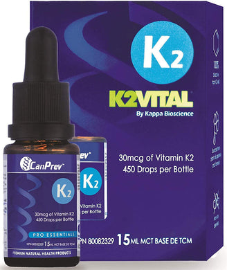 CANPREV K2 Drops - MCT base (15 ml)