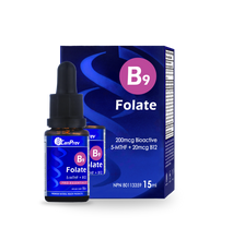 Load image into Gallery viewer, CANPREV B9 Folate 200mcg Drops – Blueberry