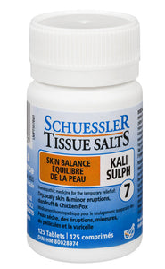 MARTIN & PLEASANCE KALI SULPH 6X (125 Tabs)