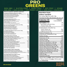 Load image into Gallery viewer, BASE PRO NUTRITION Pro Greens (Pineapple - 300 gr)