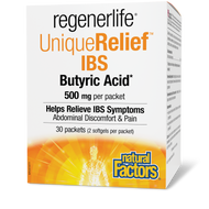 REGENERLIFE UniqueRelief IBS Butyric Acid (500 mg - 30 packets)