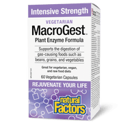 NATURAL FACTORS MacroGest Plant Enzymes (60 veg caps)