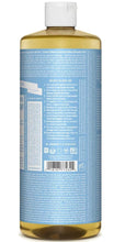 Load image into Gallery viewer, DR BRONNER&#39;S Pure Castile Soap Baby (Unscented - 946 ml)