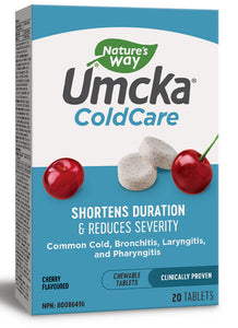 NATURE'S WAY Umcka Coldcare (Cherry - 20 chew tabs)