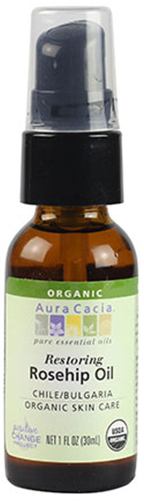 AURA CACIA Organic Rosehip Oil  (28.4 ml)