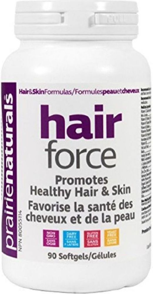 PRAIRIE NATURALS Hair Force (90 sgels)