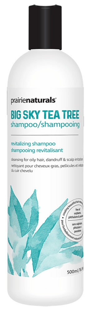 PRAIRIE NATURALS Big Sky Tea Tree Shampoo (500 ml)