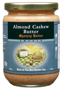 NUTS TO YOU Almond Cashew Butter Mystery (Smooth - 365 gr)