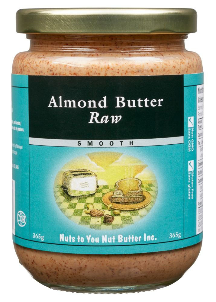 NUTS TO YOU Almond Raw (Smooth - 365 gr)