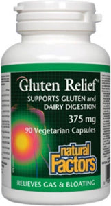 NATURAL FACTORS Gluten Relief (90 caps)