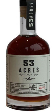 53 ACRES Organic Maple Syrup - Amber (375 ml)