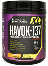 Load image into Gallery viewer, ATHLETIC ALLIANCE HAVOK-137 - Pre Workout (Pineapple Mango - 690 gr)
