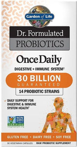 DR FORMULATED Probiotic Once Daily 30 Billion (30 veg caps)