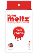 Load image into Gallery viewer, NUTRAMELTZ Multivitamin (60 Melts)